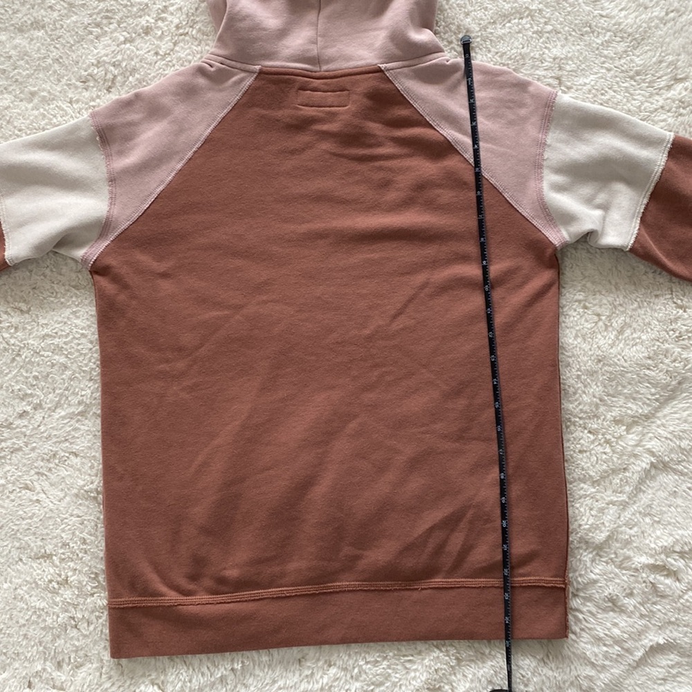Abercrombie And Fitch Color Block Fleece Hoodie S… - image 6